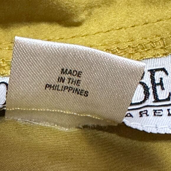 Elegant Mustard Sleeveless Dress - Picture 9 of 11